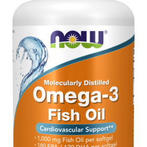 Now Foods Omega-3 Fish Oil 1000mg - 100 Softgels