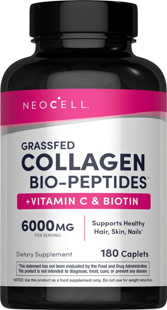 Neocell Collagen Bio-Peptides + Vitamin C & Biotin - 180 Tablets